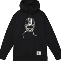 Men Mitchell & Ness Hoodies & Sweatshirts-St Helmet Pullover Sean Taylor