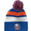 Mitchell & Ness Knit-Stripe Pom Knit New York Islanders