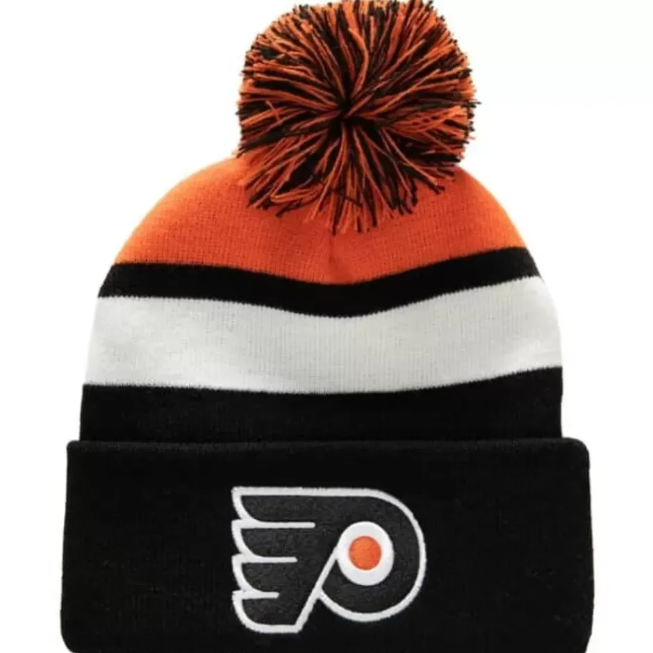 Mitchell & Ness Knit-Stripe Pom Knit Philadelphia Flyers