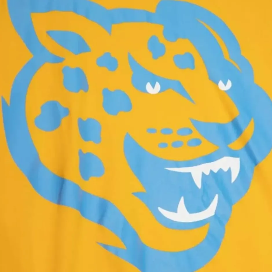 Men Mitchell & Ness T-Shirts & Tops-Su Oversized Mascot Tee Southern University And A&M College