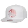 Mitchell & Ness Snapback-Summer Suede Snapback Golden State Warriors
