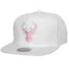 Mitchell & Ness Snapback-Summer Suede Snapback Milwaukee Bucks