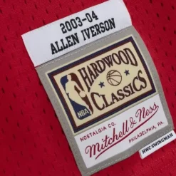 Mitchell & Ness Nba Swingman-Swingman Allen Iverson Philadelphia 76Ers 2003-04 Jersey