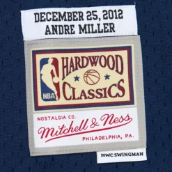 Mitchell & Ness Nba Swingman-Swingman Andre Miller Denver Nuggets Christmas Day 2012 Jersey