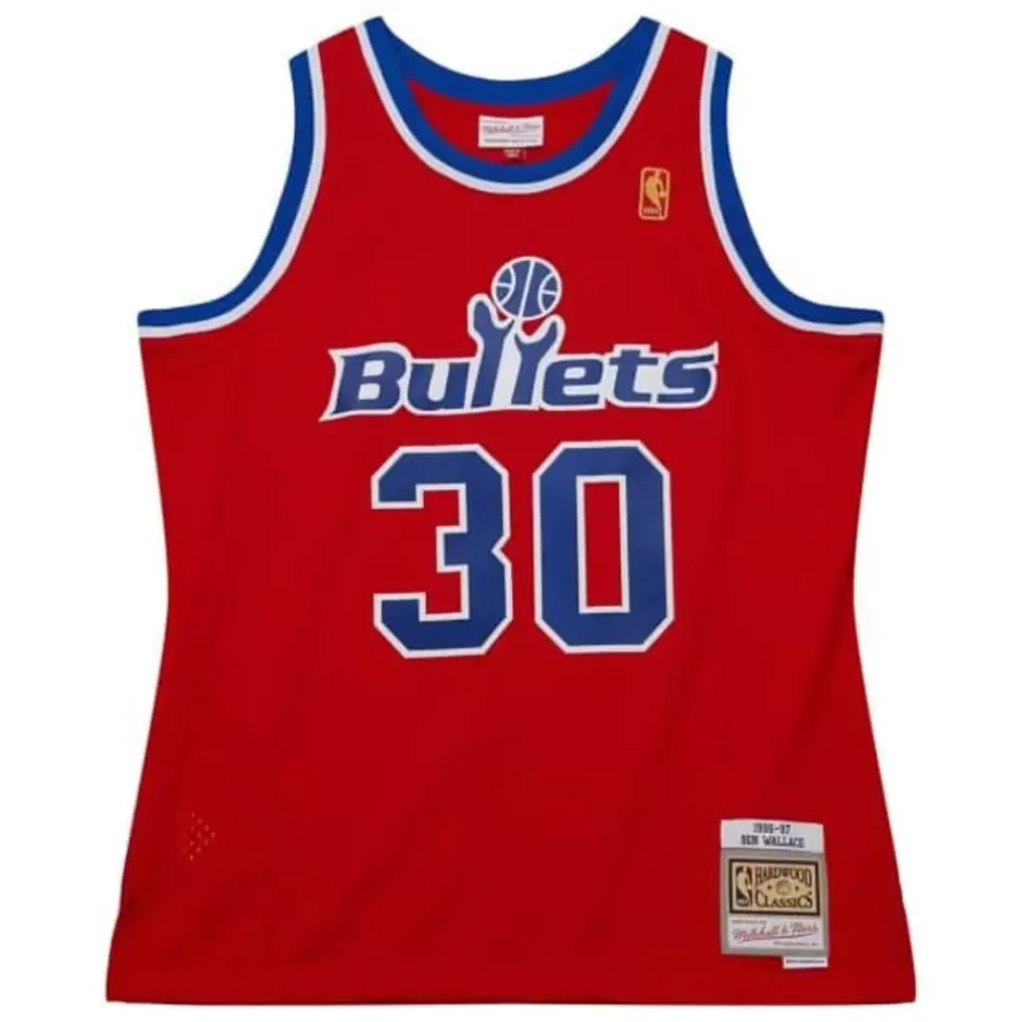 Mitchell & Ness Nba Swingman-Swingman Ben Wallace Washington Bullets 1996-97 Jersey
