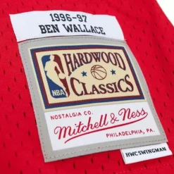 Mitchell & Ness Nba Swingman-Swingman Ben Wallace Washington Bullets 1996-97 Jersey
