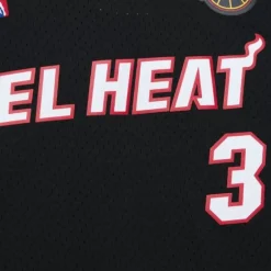 Mitchell & Ness Nba Swingman-Swingman Dwyane Wade Miami Heat Dark El Heat 2008 Jersey
