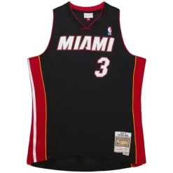 Mitchell & Ness Nba Swingman-Swingman Dwyane Wade Miami Heat Black 2012-13 Jersey