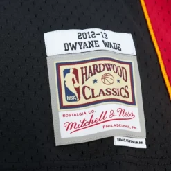 Mitchell & Ness Nba Swingman-Swingman Dwyane Wade Miami Heat Black 2012-13 Jersey