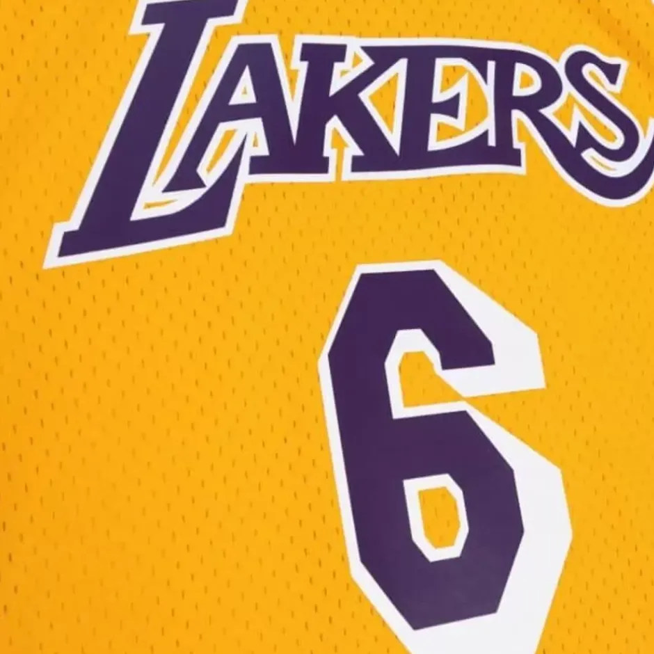 Mitchell & Ness Nba Swingman-Swingman Eddie Jones Los Angeles Lakers Home 1996-97 Jersey