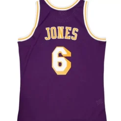 Mitchell & Ness Nba Swingman-Swingman Eddie Jones Los Angeles Lakers Road 1996-97 Jersey