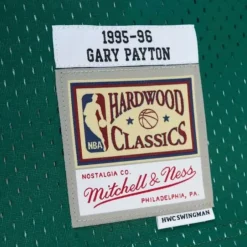 Mitchell & Ness Nba Swingman-Swingman Gary Payton Seattle Supersonics 1995-96 Jersey