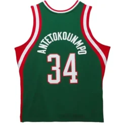 Mitchell & Ness Nba Swingman-Swingman Giannis Antetokounmpo Milwaukee Bucks Dark 2013-14 Jersey