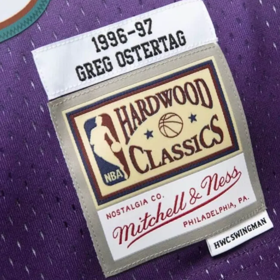 Mitchell & Ness Nba Swingman-Swingman Greg Ostertag Utah Jazz 1996-97 Jersey