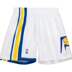 Men Mitchell & Ness Shorts-Swingman Indiana Pacers White 2003-04 Shorts