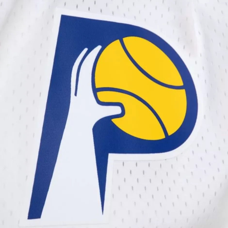 Men Mitchell & Ness Shorts-Swingman Indiana Pacers White 2003-04 Shorts