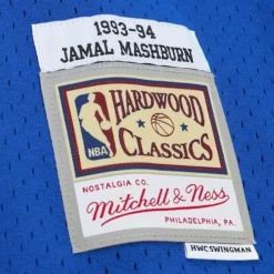 Mitchell & Ness Nba Swingman-Swingman Jamal Mashburn Dallas Mavericks 1993-94 Jersey
