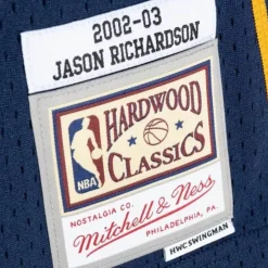 Mitchell & Ness Nba Swingman-Swingman Jason Richardson Golden State Warriors 2002-03 Jersey