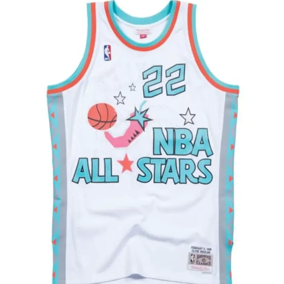 Mitchell & Ness Nba Swingman-Swingman Jersey All-Star West 1996 Clyde Drexler