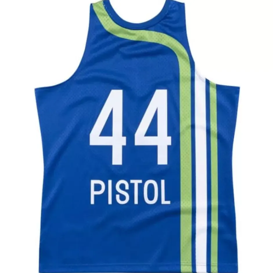 Mitchell & Ness Nba Swingman-Swingman Jersey Atlanta Hawks 1971-72 Pete Maravich