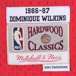 Mitchell & Ness Nba Swingman-Swingman Jersey Atlanta Hawks Road 1986-87 Dominique Wilkins