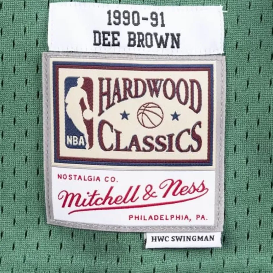 Mitchell & Ness Nba Swingman-Swingman Jersey Boston Celtics Road 1990-91 Dee Brown