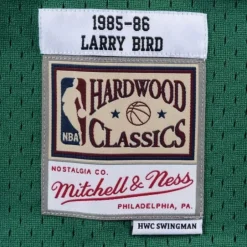 Mitchell & Ness Nba Swingman-Swingman Jersey Boston Celtics Road 1985-86 Larry Bird