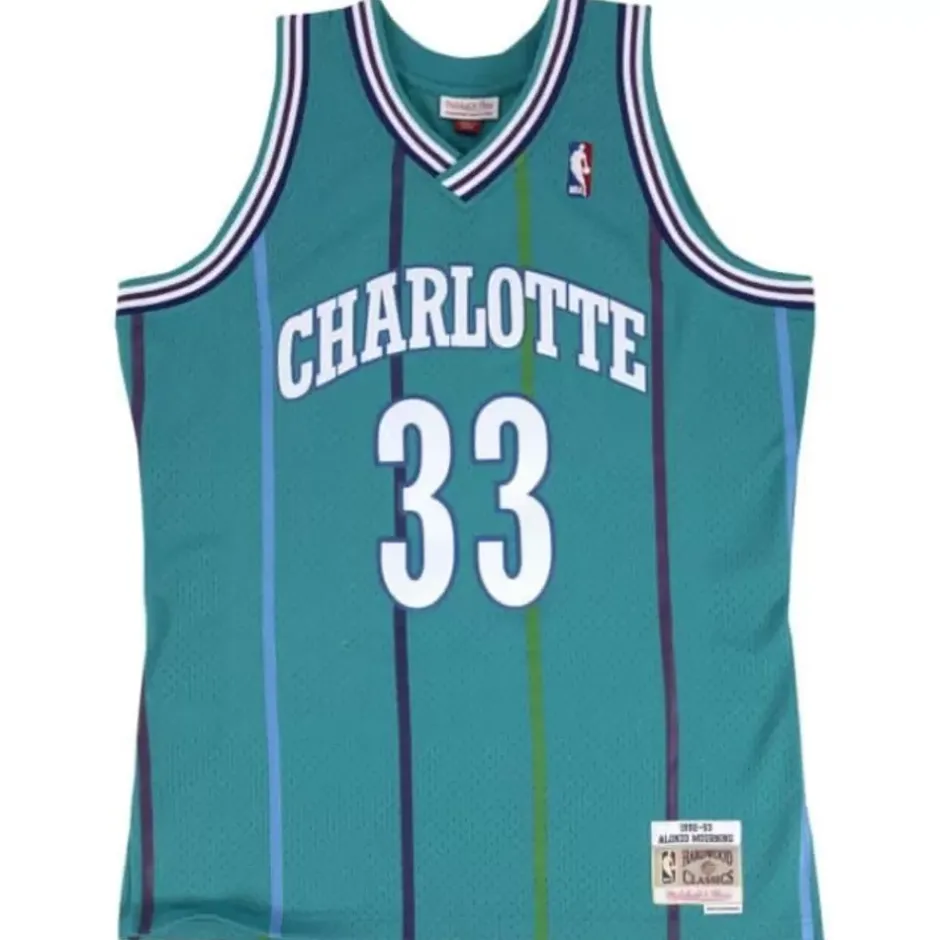 Mitchell & Ness Nba Swingman-Swingman Jersey Charlotte Hornets Road 1992-93 Alonzo Mourning