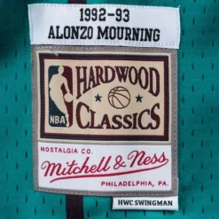 Mitchell & Ness Nba Swingman-Swingman Jersey Charlotte Hornets Road 1992-93 Alonzo Mourning