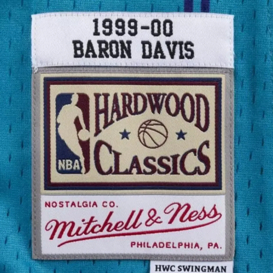 Mitchell & Ness Nba Swingman-Swingman Jersey Charlotte Hornets Road 1999-00 Baron Davis