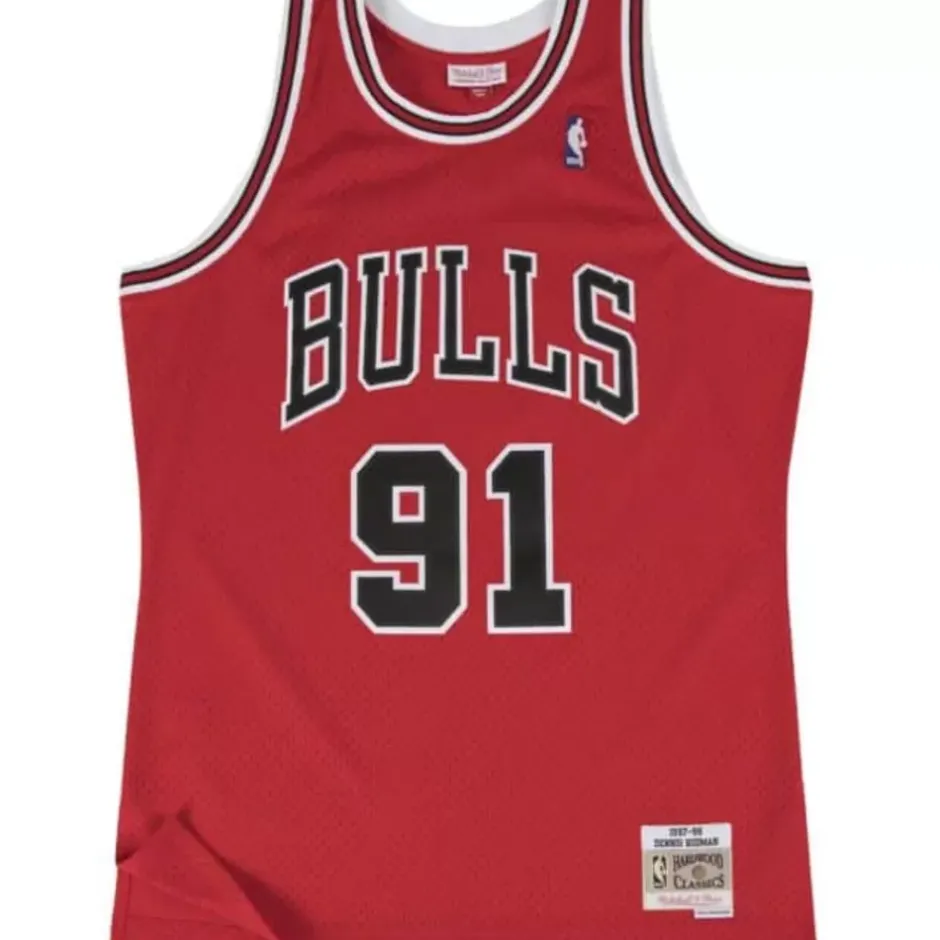 Mitchell & Ness Nba Swingman-Swingman Jersey Chicago Bulls Road 1997-98 Dennis Rodman