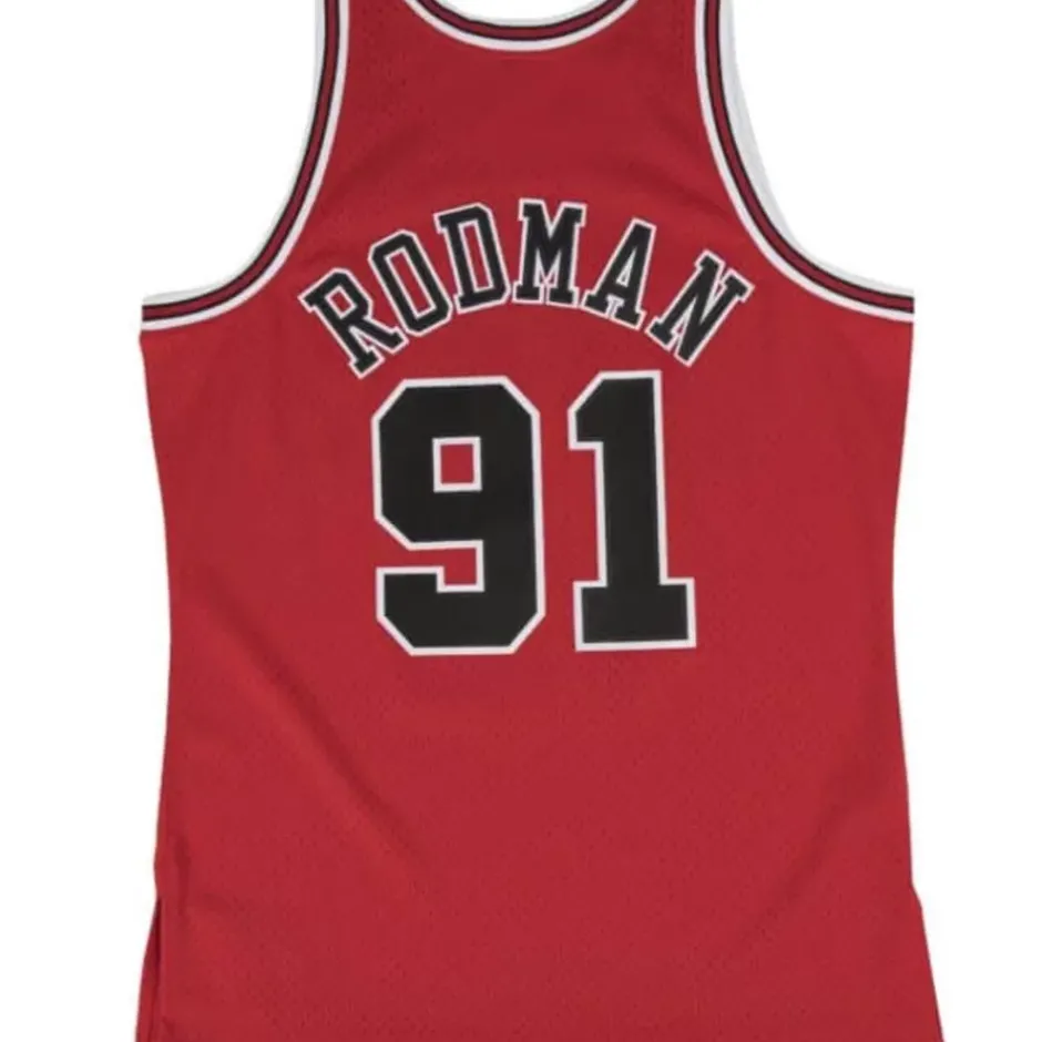 Mitchell & Ness Nba Swingman-Swingman Jersey Chicago Bulls Road 1997-98 Dennis Rodman