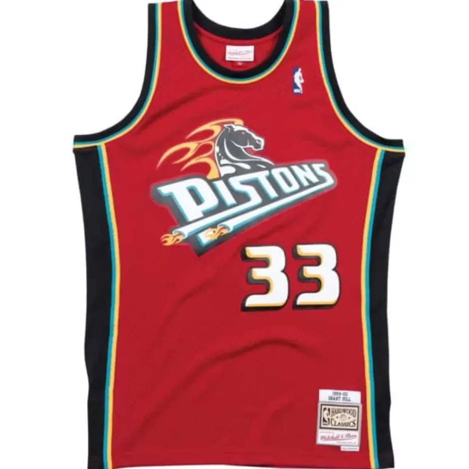 Mitchell & Ness Nba Swingman-Swingman Jersey Detroit Pistons Alternate 1999-00 Grant Hill
