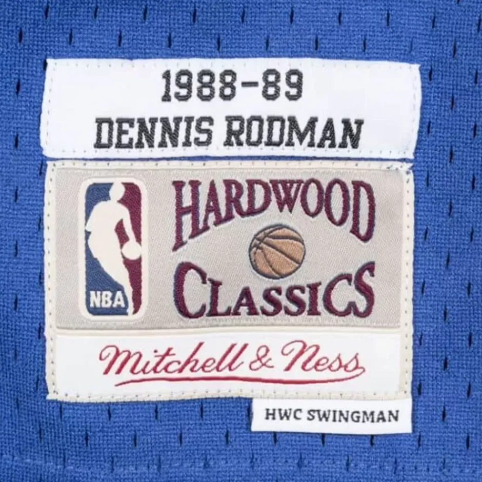 Mitchell & Ness Nba Swingman-Swingman Jersey Detroit Pistons Road 1988-89 Dennis Rodman
