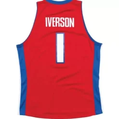 Mitchell & Ness Nba Swingman-Swingman Jersey Detroit Pistons 2008-09 Allen Iverson