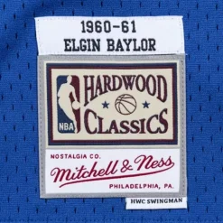Mitchell & Ness Nba Swingman-Swingman Jersey Los Angeles Lakers 1960-61 Elgin Baylor