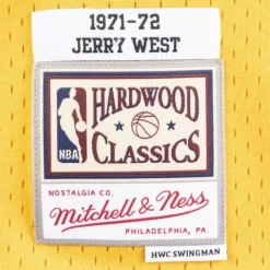Mitchell & Ness Nba Swingman-Swingman Jersey Los Angeles Lakers 1971-72 Jerry West