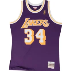 Mitchell & Ness Nba Swingman-Swingman Jersey Los Angeles Lakers Road 1996-97 Shaquille O'Neal