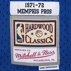 Mitchell & Ness Nba Swingman-Swingman Jersey Memphis Pros Aba 1971-72