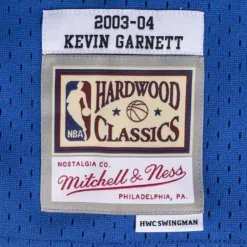 Mitchell & Ness Nba Swingman-Swingman Jersey Minnesota Timberwolves 2003-04 Kevin Garnett