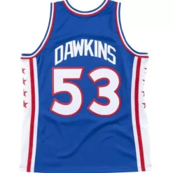 Mitchell & Ness Nba Swingman-Swingman Jersey Philadelphia 76Ers 1976-77 Darryl Dawkins