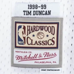 Mitchell & Ness Nba Swingman-Swingman Jersey San Antonio Spurs 1998-99 Tim Duncan