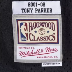 Mitchell & Ness Nba Swingman-Swingman Jersey San Antonio Spurs 2001-02 Tony Parker