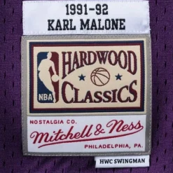Mitchell & Ness Nba Swingman-Swingman Jersey Utah Jazz 1991-92 Karl Malone