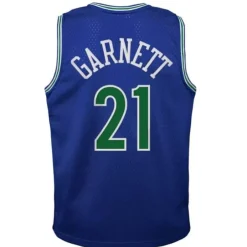 Youth Mitchell & Ness Big Kids-Swingman Kevin Garnett Minnesota Timberwolves Road 1995-96 Jersey