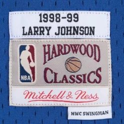 Mitchell & Ness Nba Swingman-Swingman Larry Johnson New York Knicks Road 1998-99 Jersey