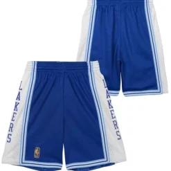 Youth Mitchell & Ness Big Kids-Swingman Los Angeles Lakers Alternate Shorts
