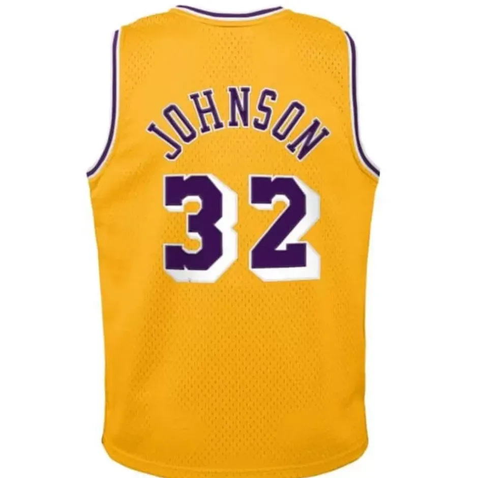 Youth Mitchell & Ness Big Kids-Swingman Magic Johnson Los Angeles Lakers Home 1984-85 Jersey