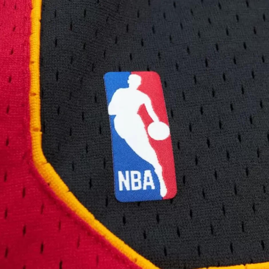 Men Mitchell & Ness Shorts-Swingman Miami Heat Black 2012-13 Shorts