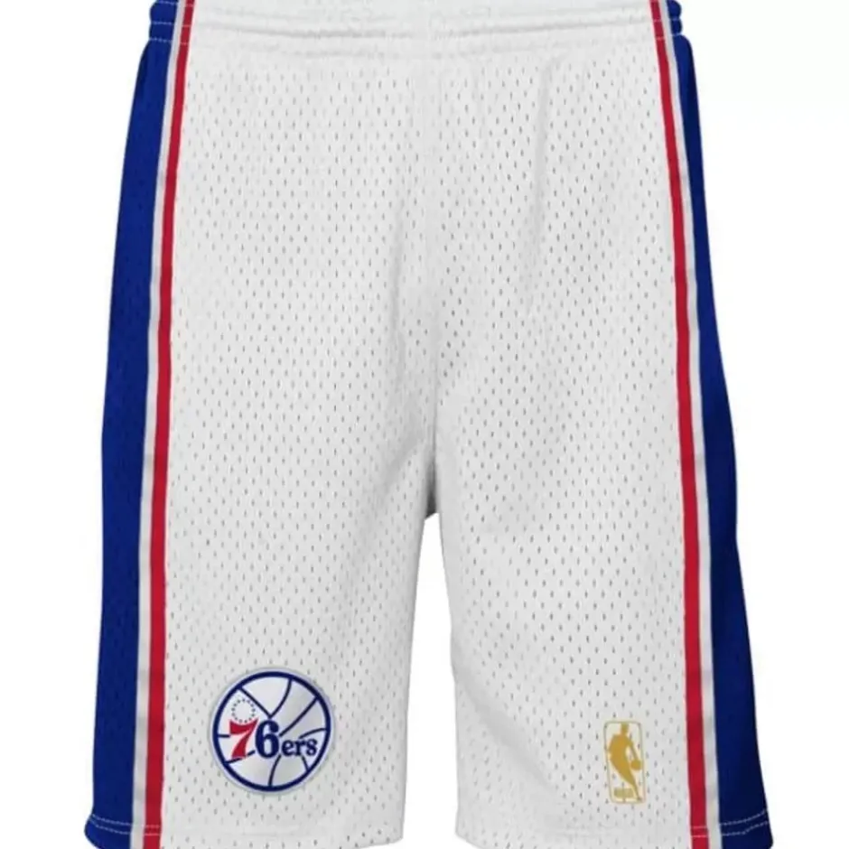 Youth Mitchell & Ness Big Kids-Swingman Philadelphia 76Ers Home 1996-97 Shorts